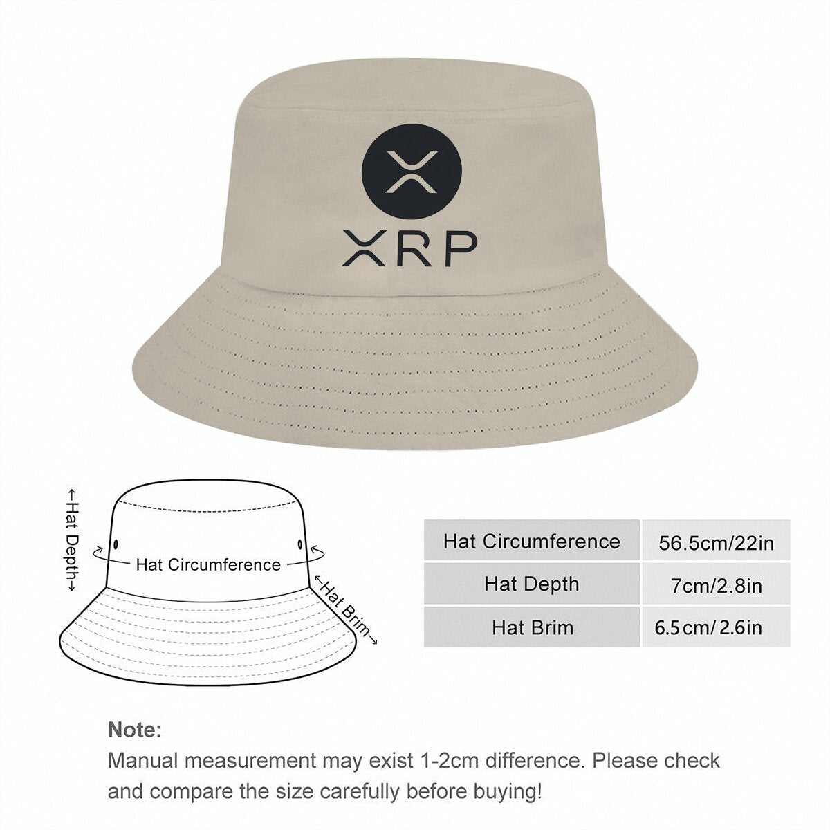 Chapeau à godets XRP unisex