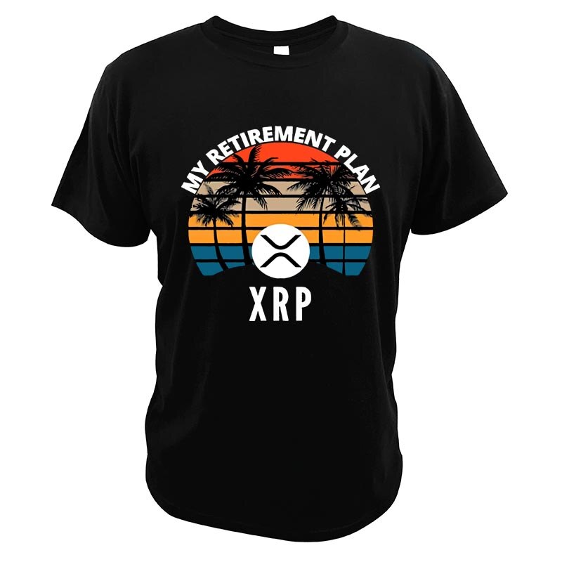 T-Shirt coton XRP - My retirement plan UNISEX