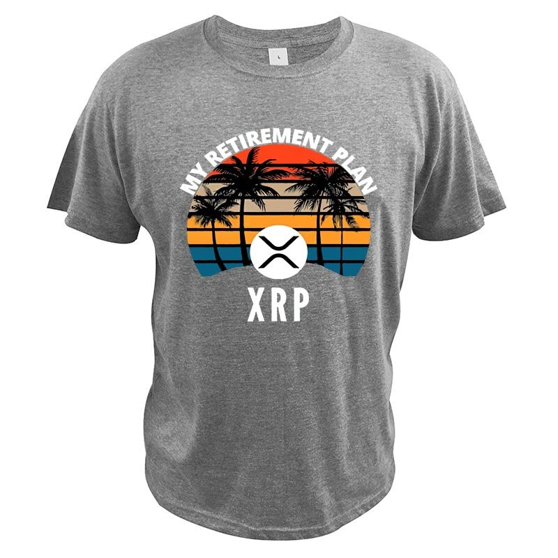 T-Shirt coton XRP - My retirement plan UNISEX