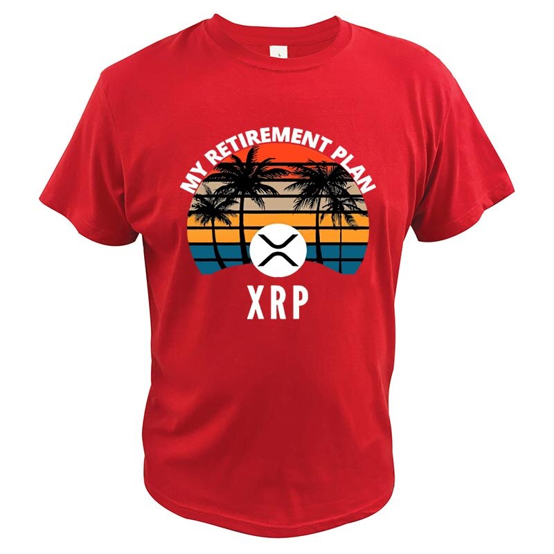 T-Shirt coton XRP - My retirement plan UNISEX