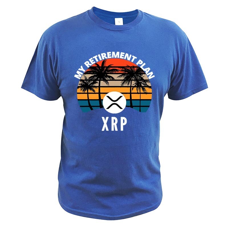 T-Shirt coton XRP - My retirement plan UNISEX