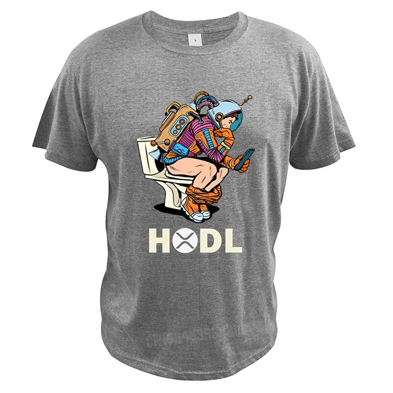 T-shirt HODL XRP coton UNISEX