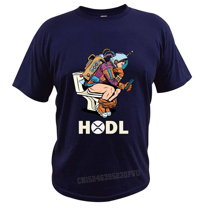 T-shirt HODL XRP coton UNISEX