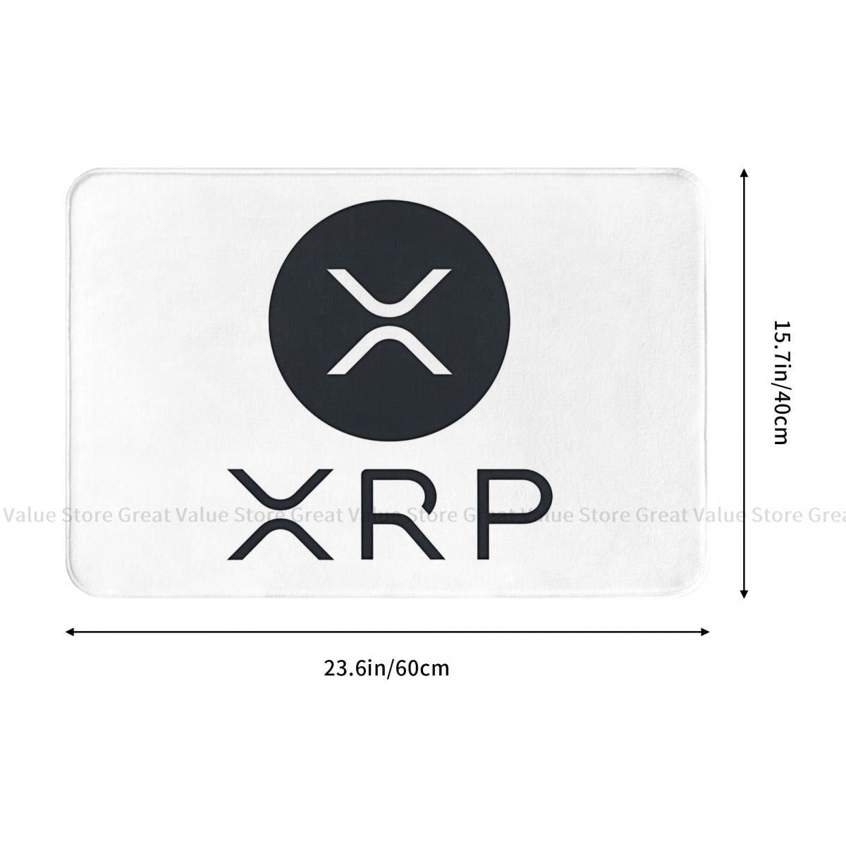 Tapis d'extérieur pour salle de séjour ou chambre à coucher XRP