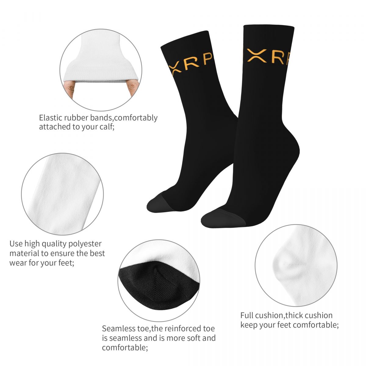 Chaussettes XRP polyester UNISEX