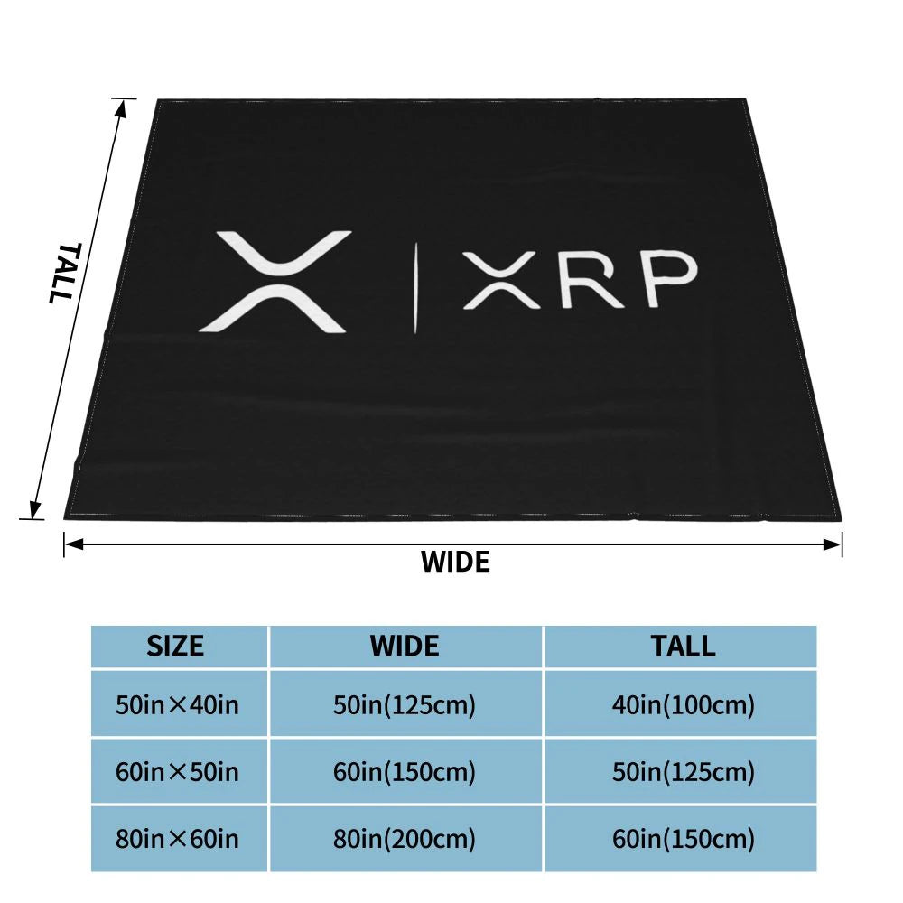 Couverture XRP en fausse en fourrure